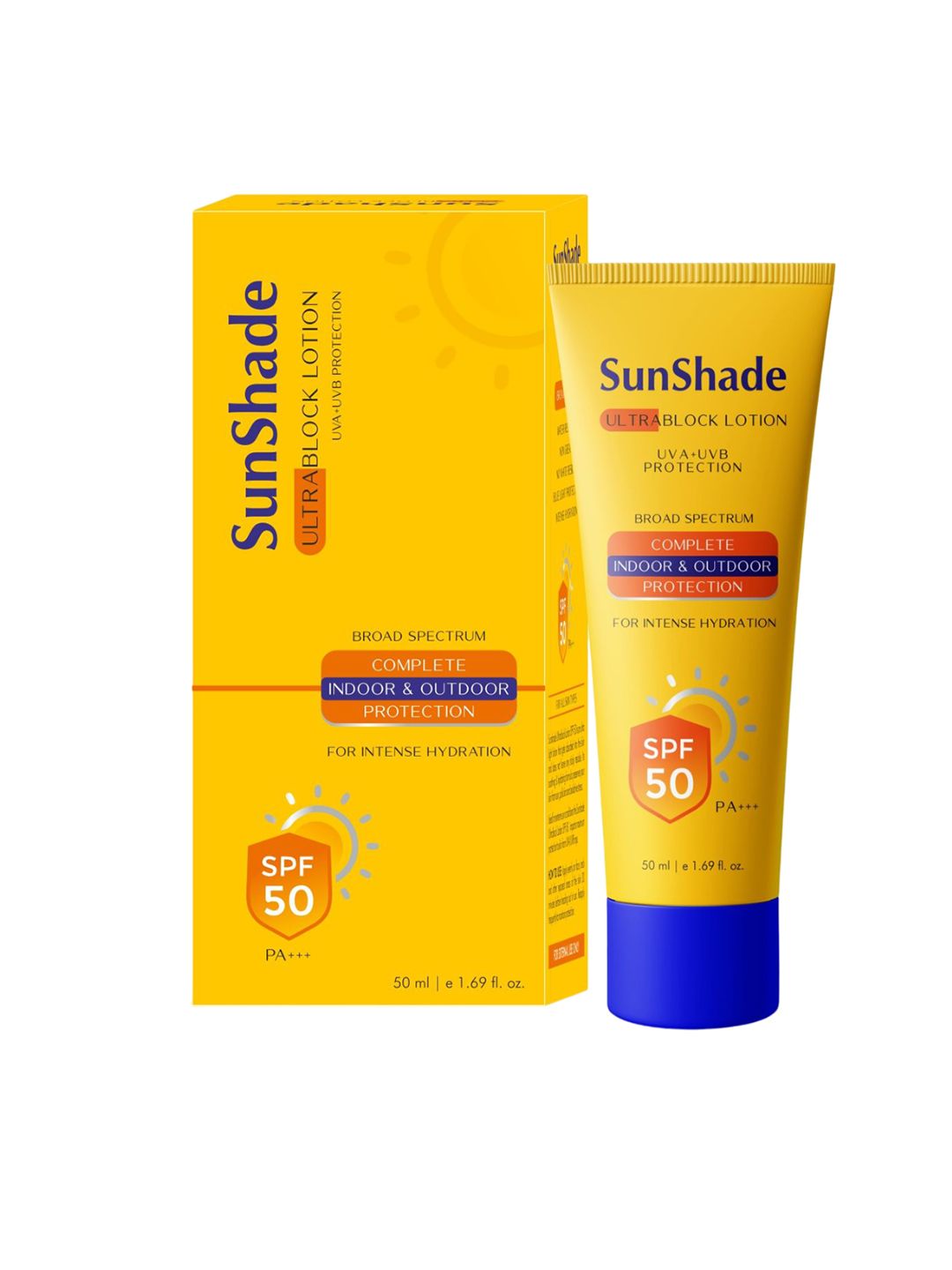 Leeford Sunshade Ultra Block SPF 50 PA++ Lotion Sunscreen- 50 ml