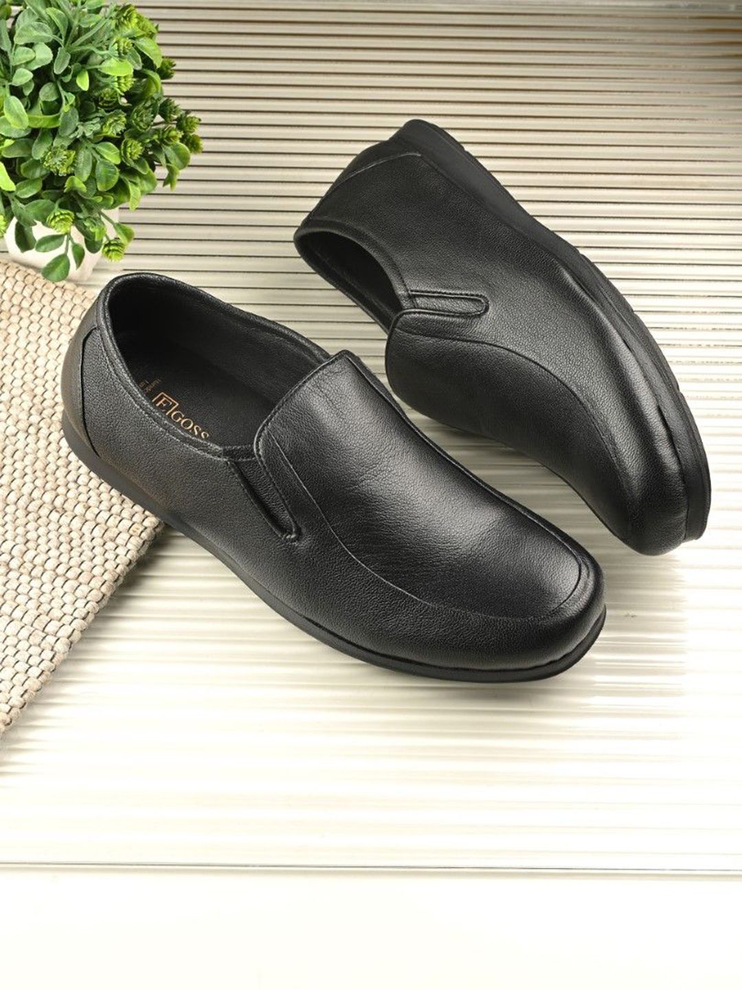 Egoss Men Leather Loafers