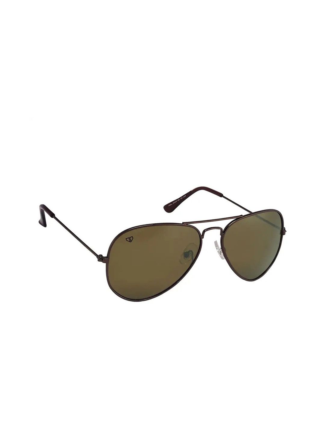 Walrus Men Aviator Sunglasses with Polarised and UV Protected Lens WSGM-AST-090909D