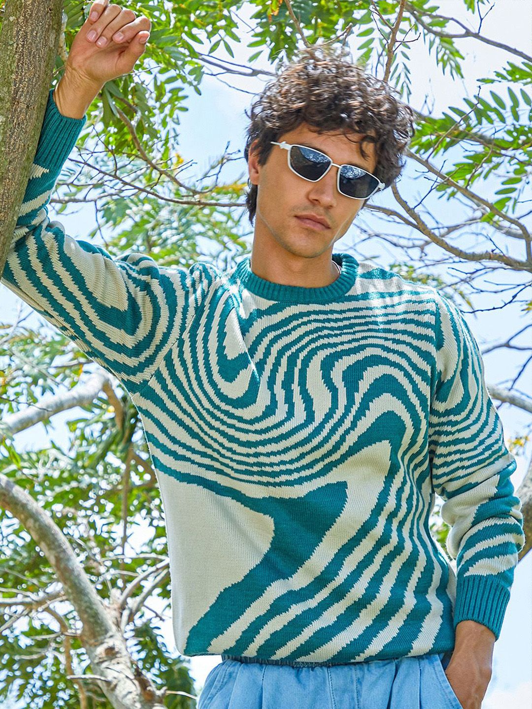 CAHOOT Men Printed Long Sleeves Pullover