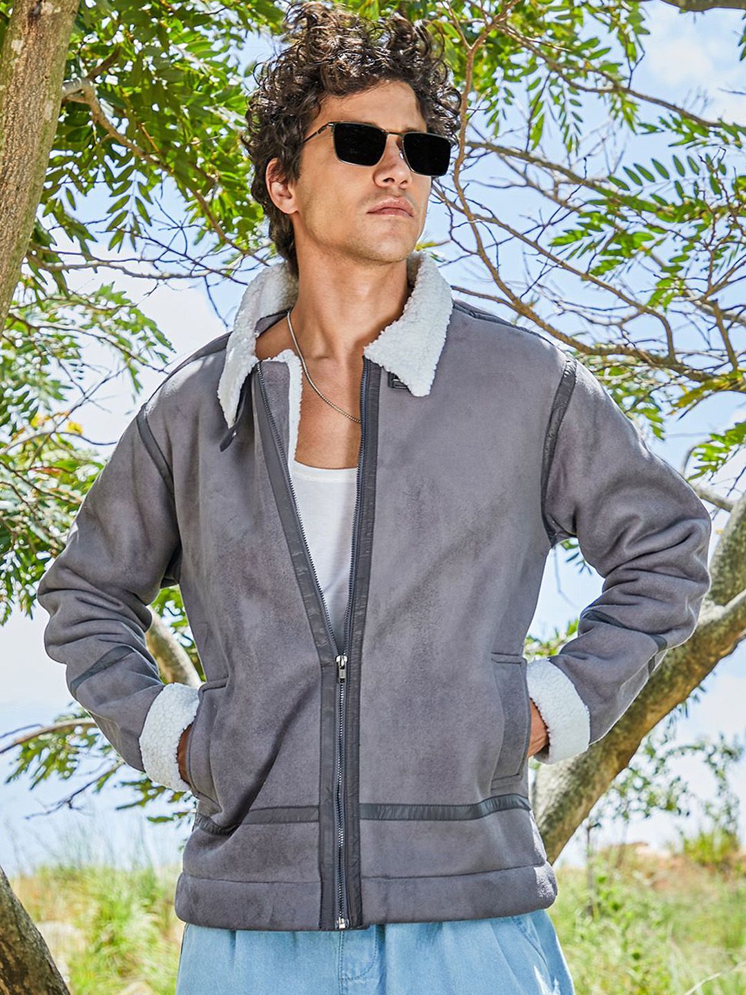 CAHOOT Men Spread Collar Tailored Jacket