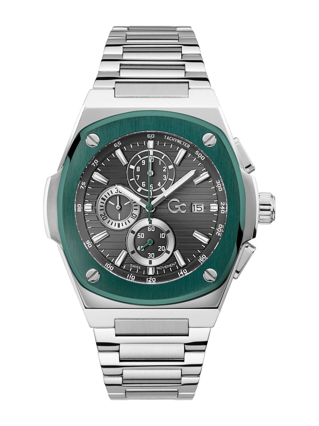 Buy Guess Collection Round 44mm Blue Dial Analog Men Watch