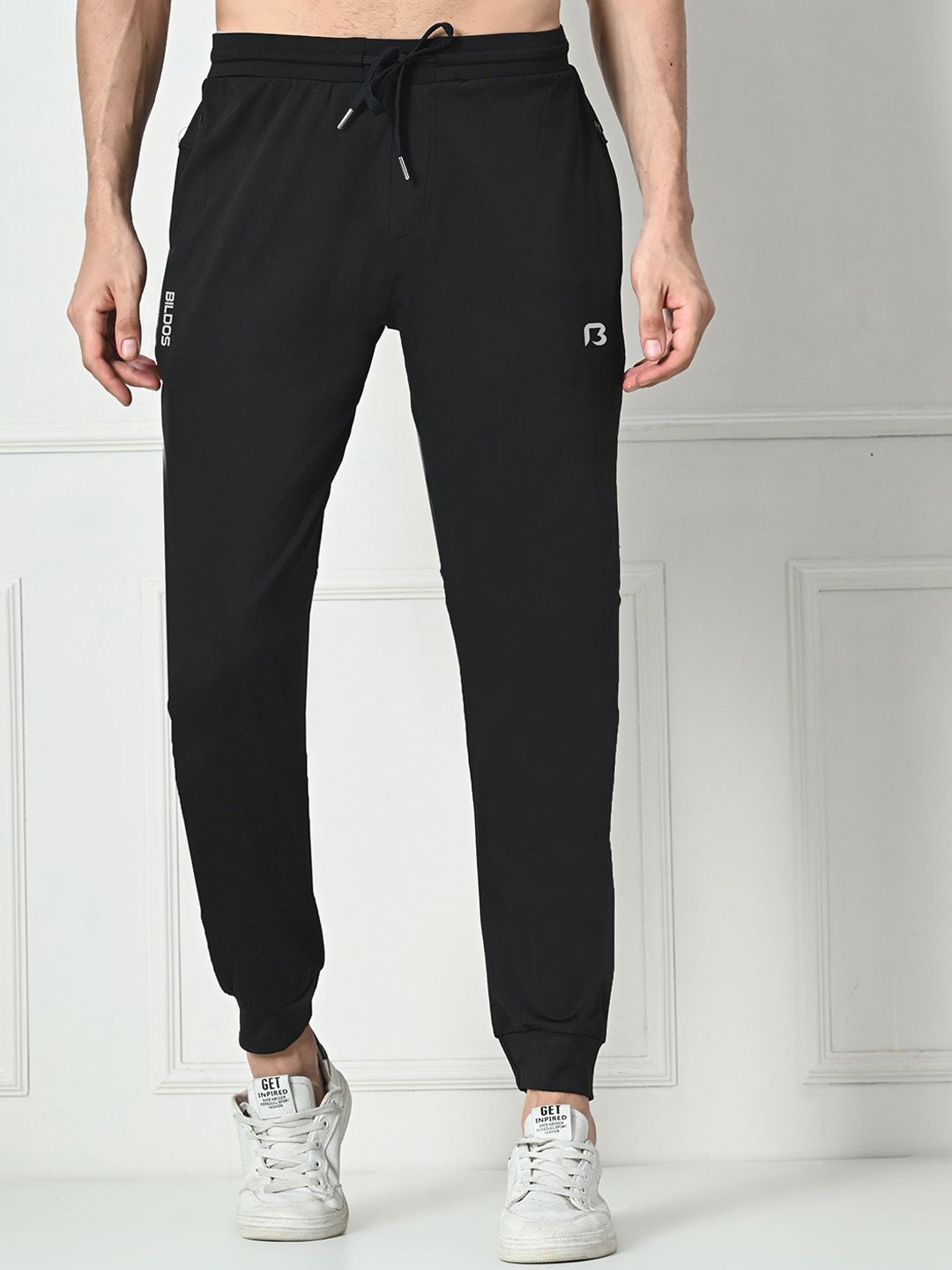 Bildos Men Regular Fit Mid-Rise Joggers