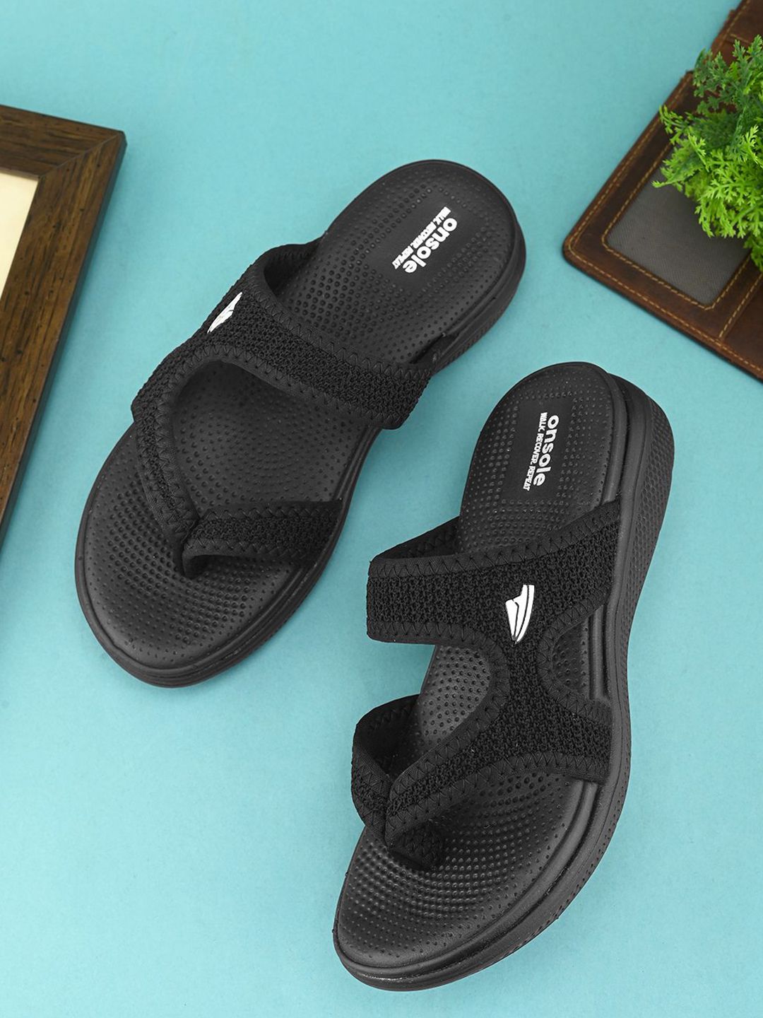 ONSOLE Women Slip-On Flip Flops