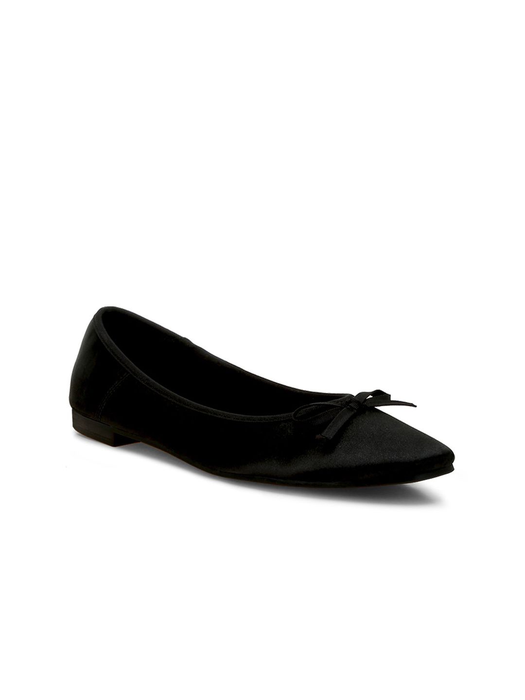 RAG & CO Women Solid Pointed Toe Ballerinas