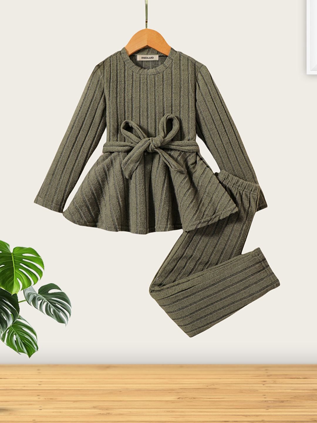 INCLUD Girls Top with Trousers