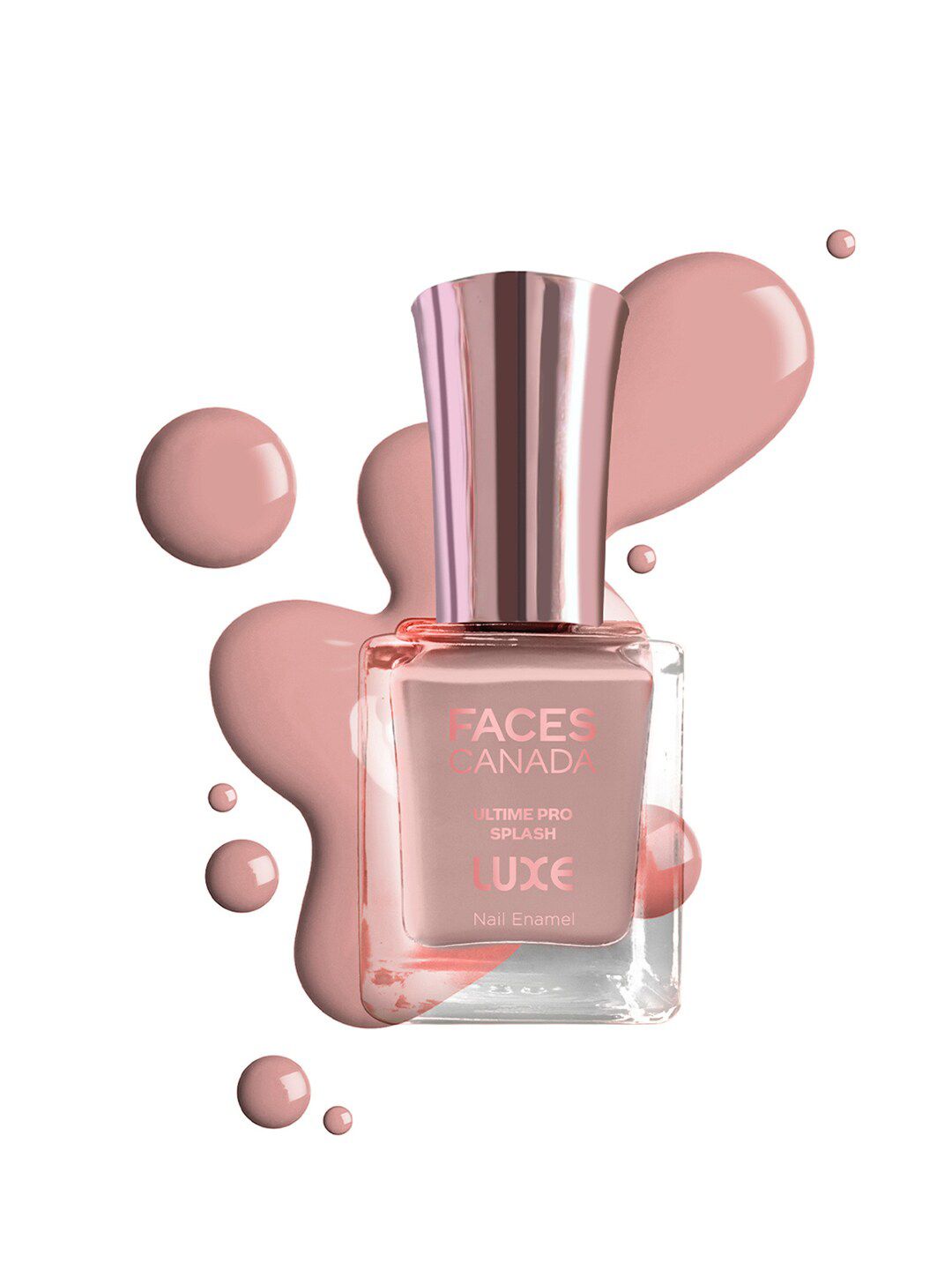 FACES CANADA Ultime Pro Splash Luxe Quick-Dry Nail Enamel 12ml - Dusky Rose L08