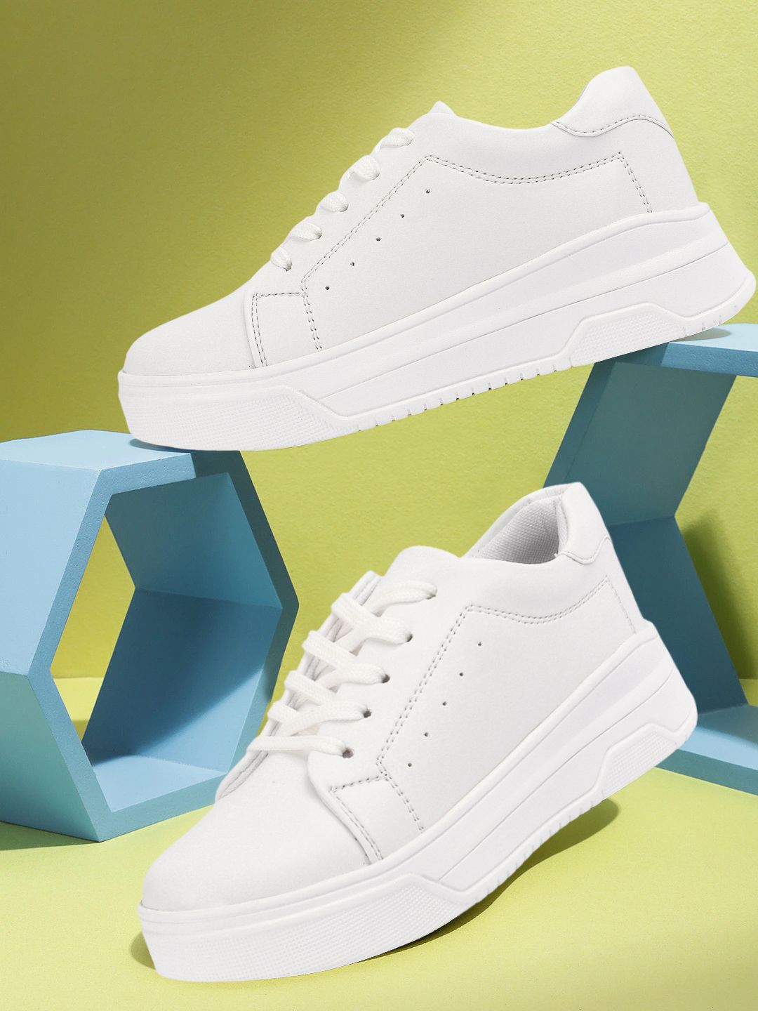 VENDOZ Women Lace-Ups Lightweight Sneakers