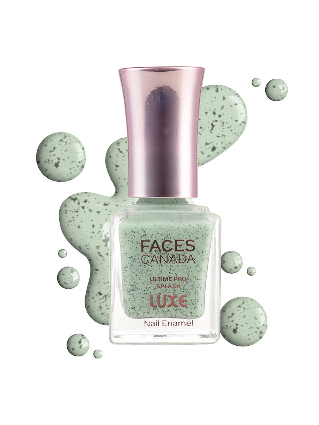 FACES CANADA Ultime Pro Splash Luxe Nail Enamel 12ml - Mint Chocochip L62