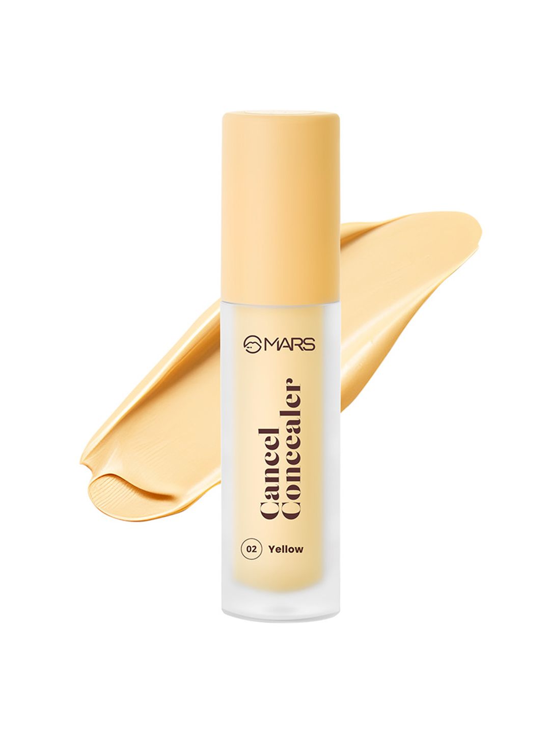 MARS Cancel Crease-Resistant Matte Concealer 6ml - Yellow 02