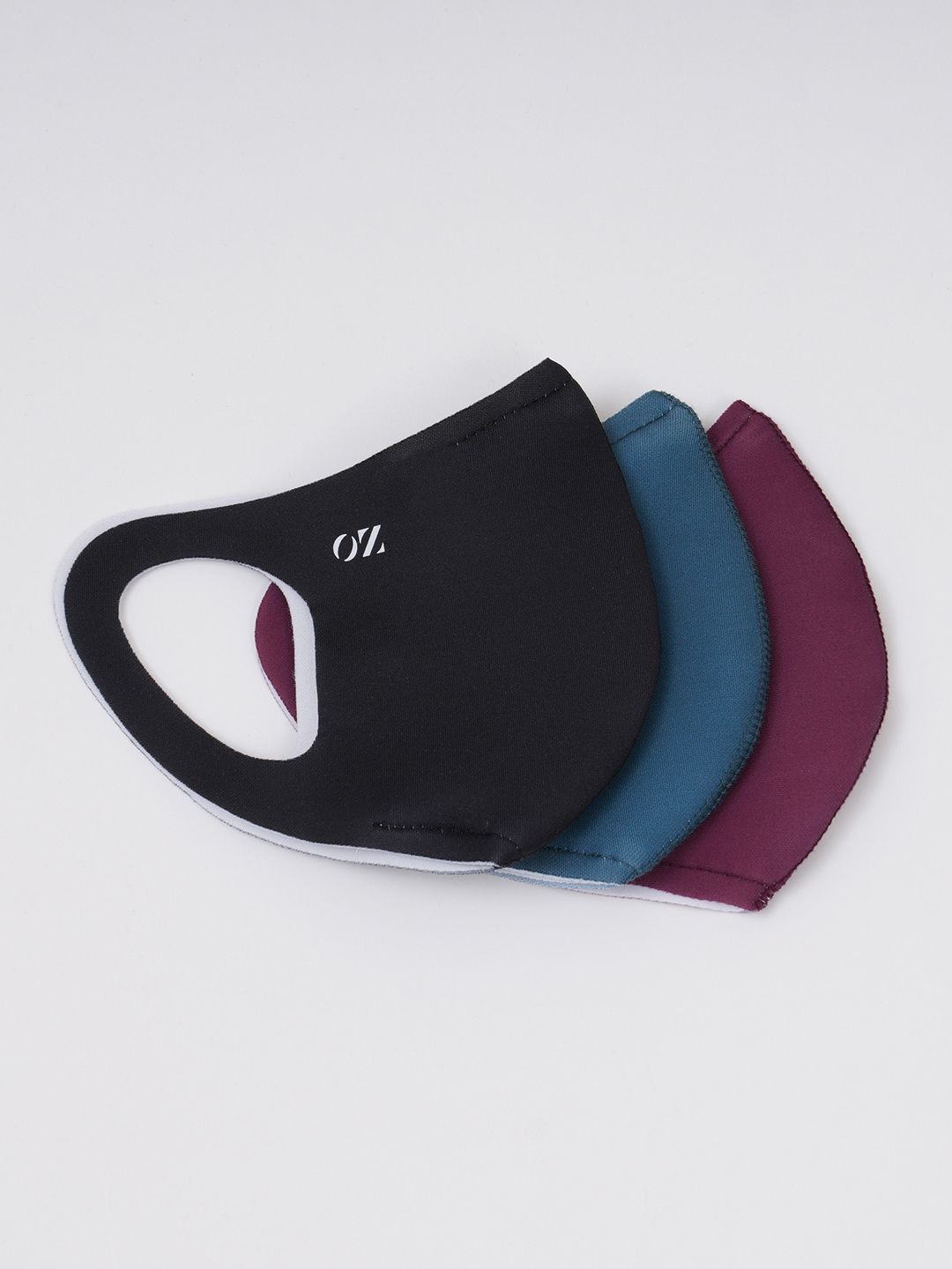 OXYZONE Men Pack Of 3 Reusable And Breathable Mask