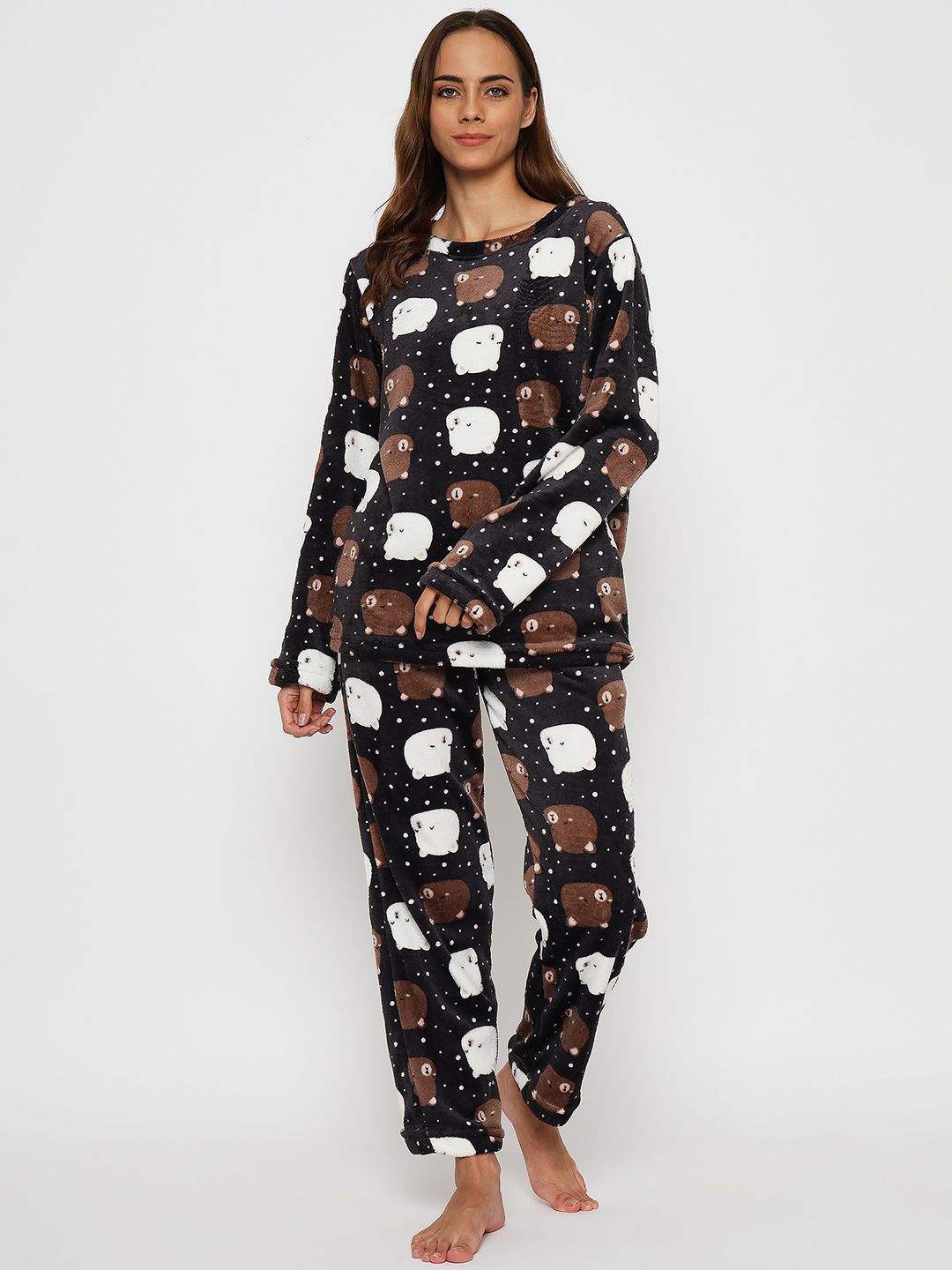 Camey Women Printed Night suit