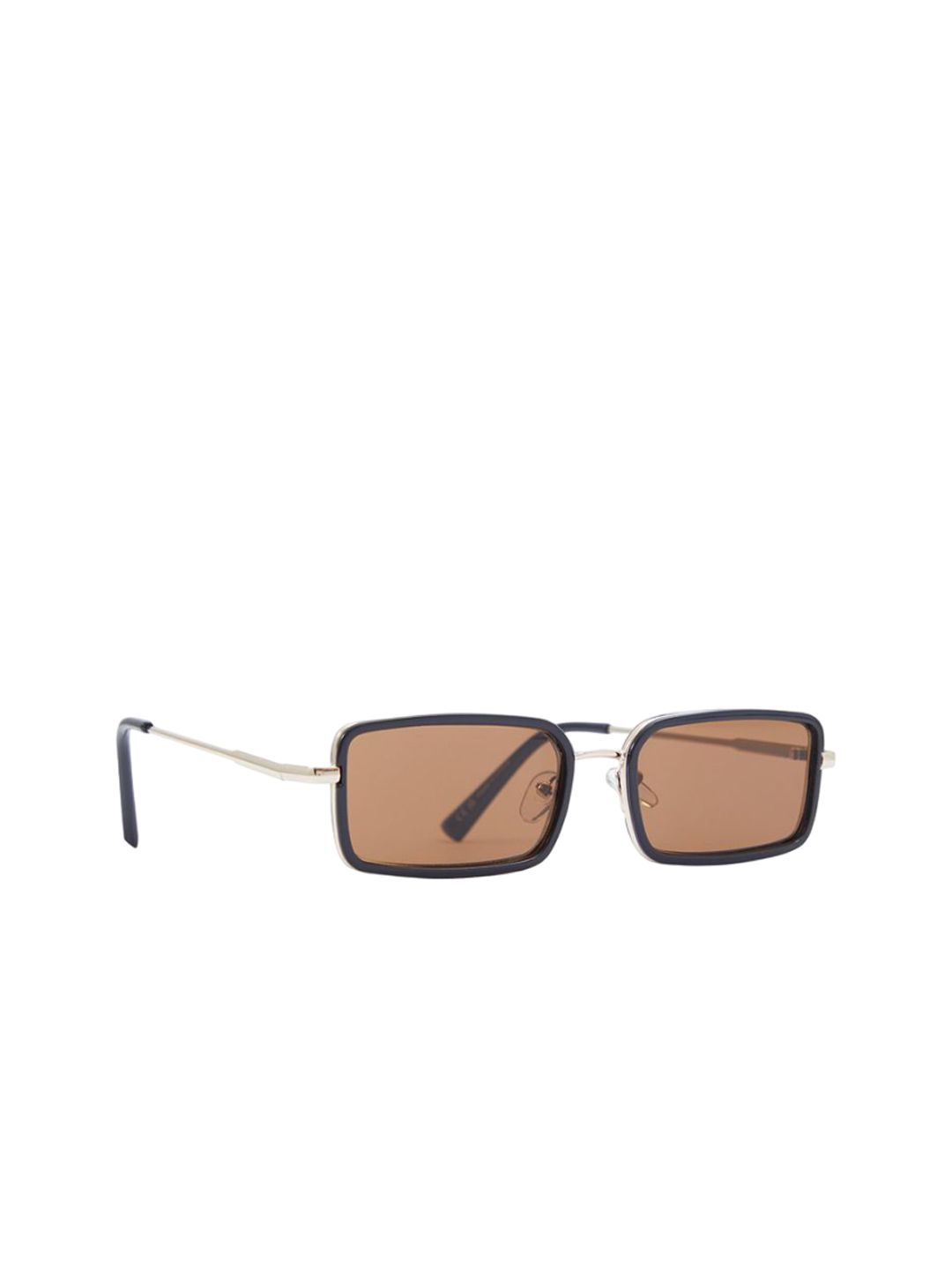 ALDO Men Square Sunglasses ABALIC200-BROWN