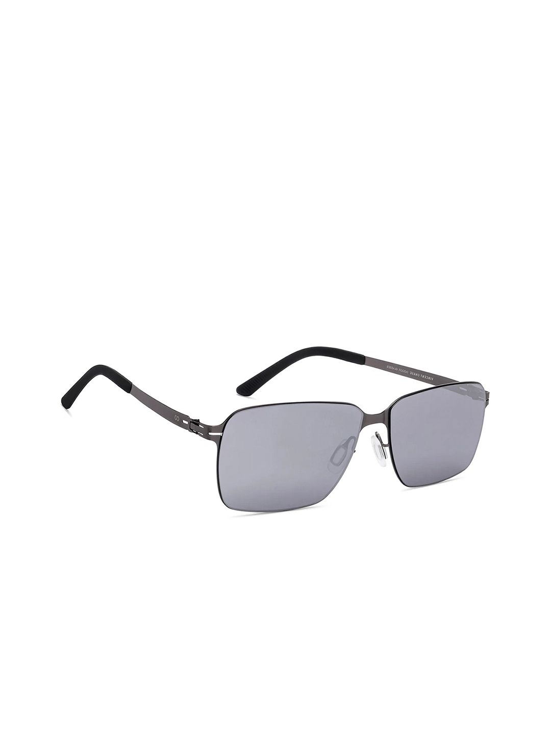 Vincent Chase Unisex Rectangle Sunglasses with UV Protected Lens 221061-Grey