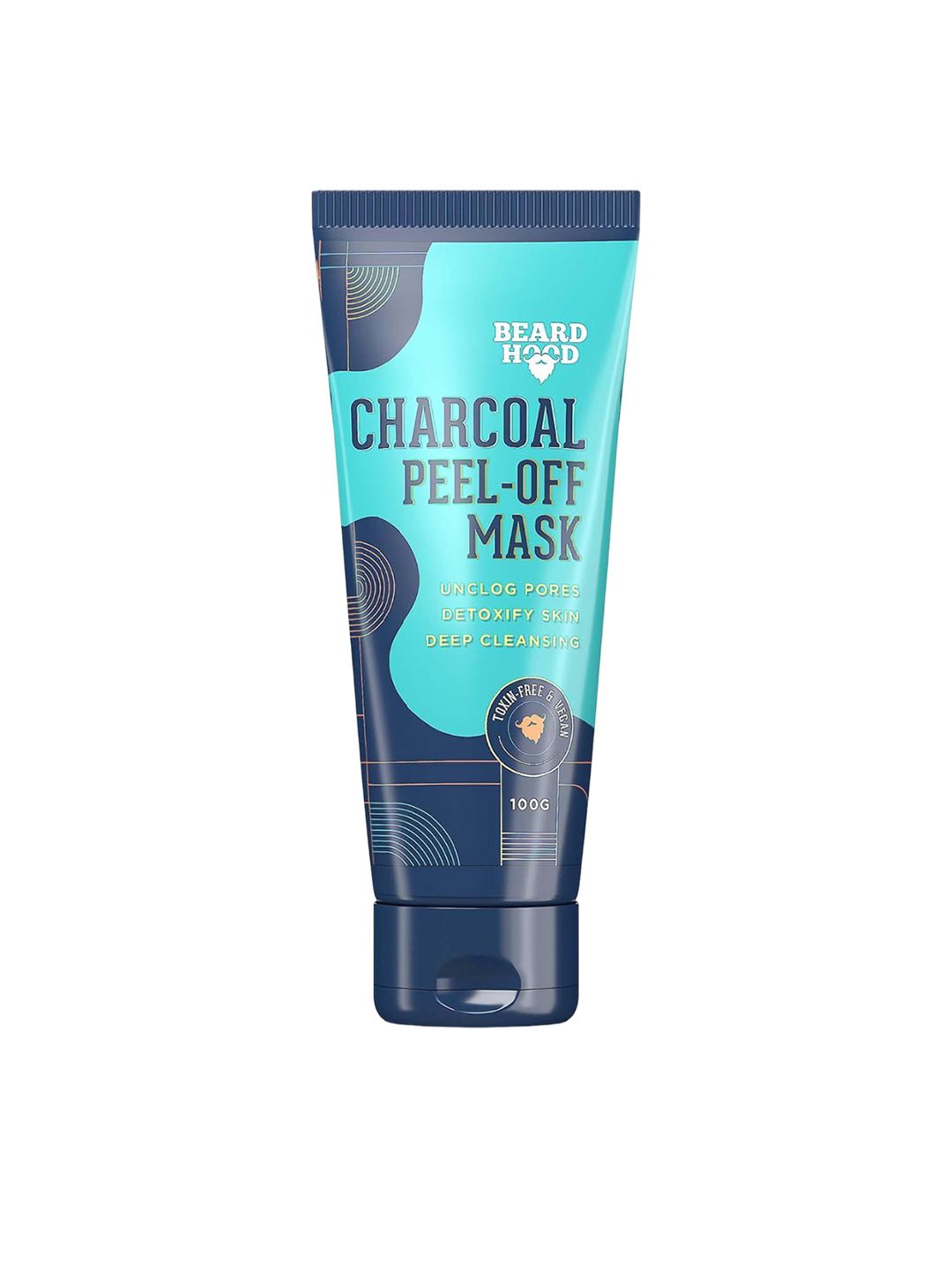 Beardhood Blackhead & Dead Skin Removal Charcoal Peel Off Mask- 100 g