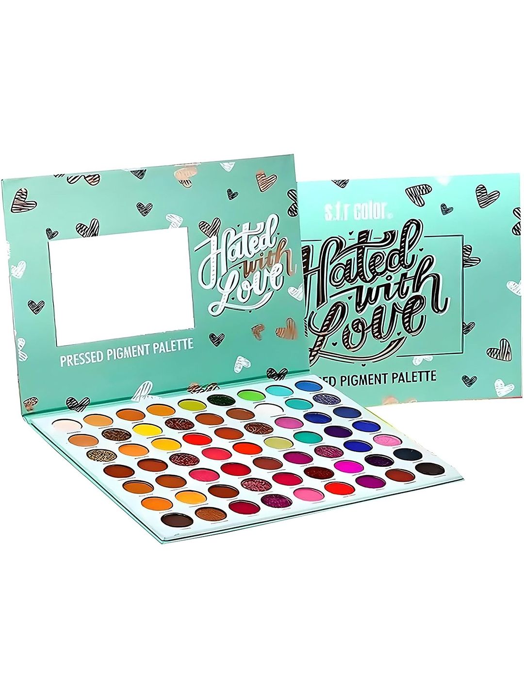Rsentera 63-Color Hated with Love Eyeshadow Palette Kit With Mirror-Shade-01