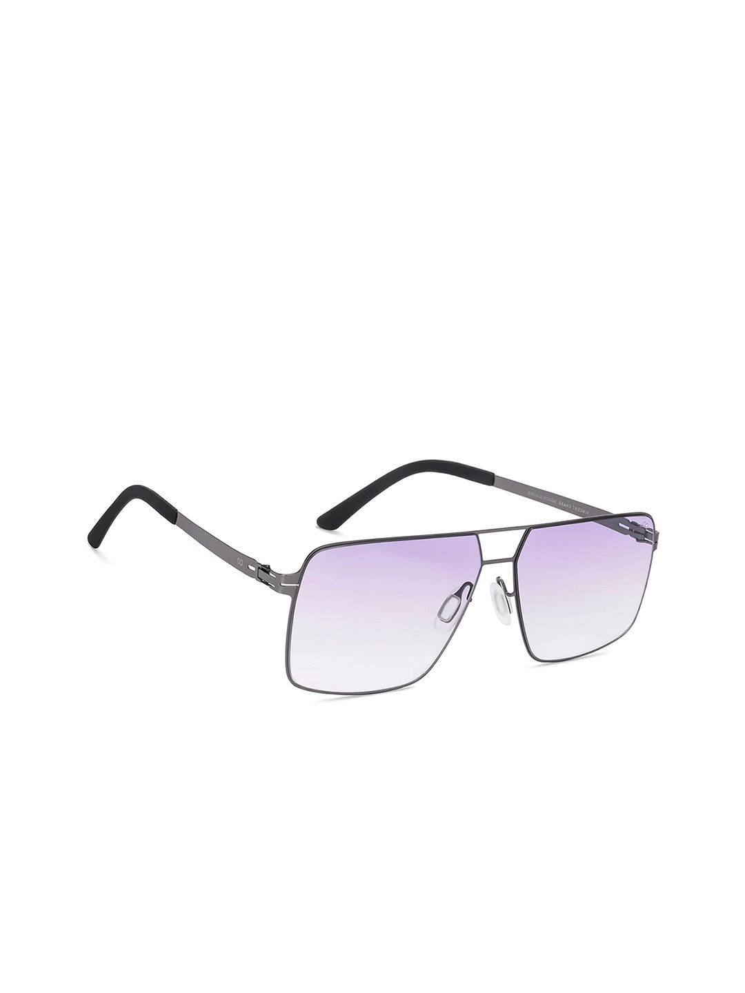 Vincent Chase Unisex Rectangle Sunglasses with UV Protected Lens 221063-Purple