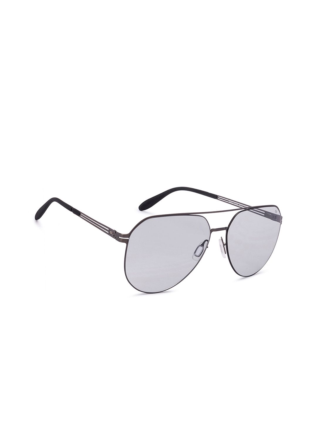 Vincent Chase Unisex Aviator Sunglasses with UV Protected Lens 221059-Grey