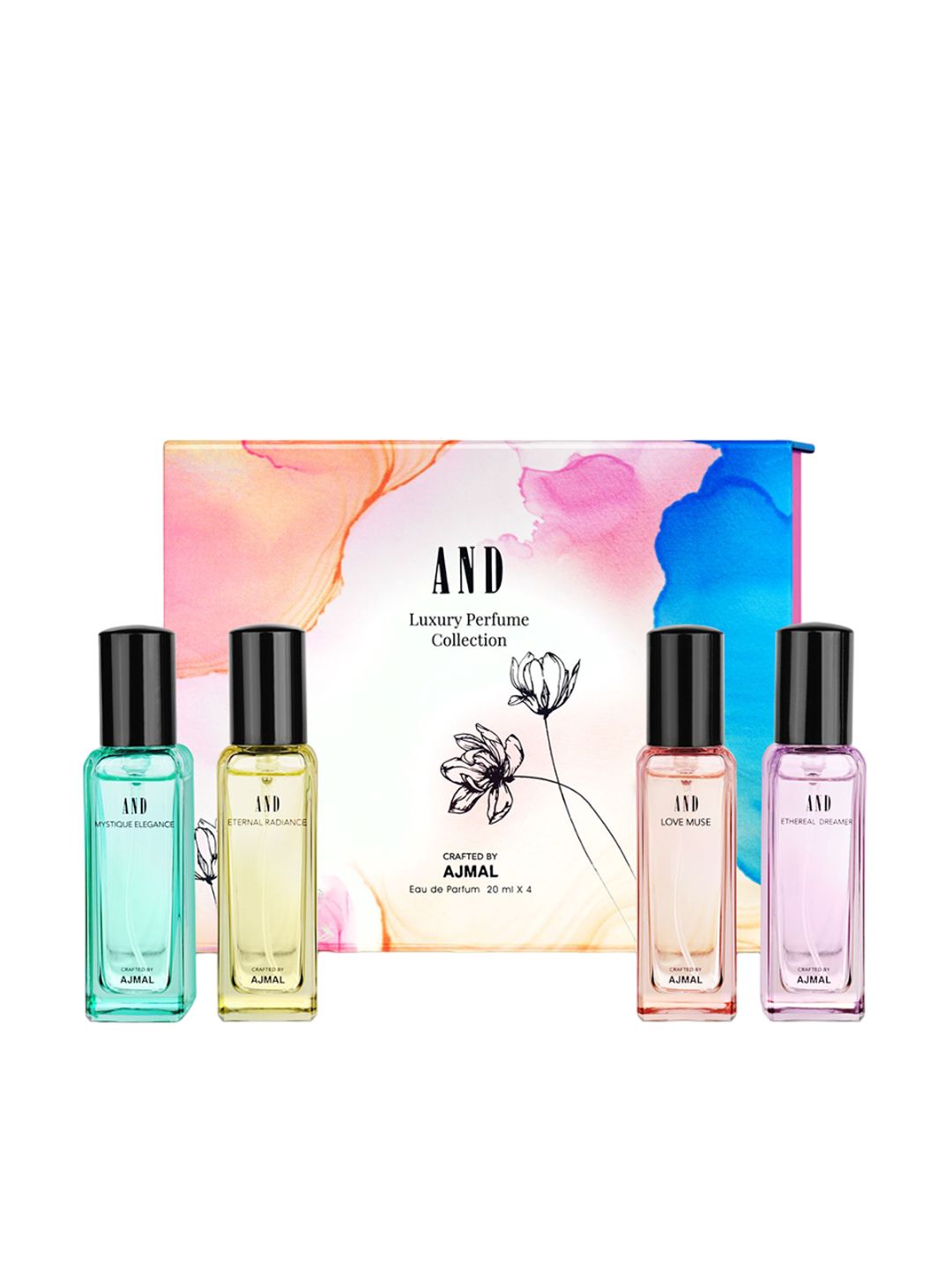 AND Pack Of 4 Eau de Parfum - 80 ml  (For Women)