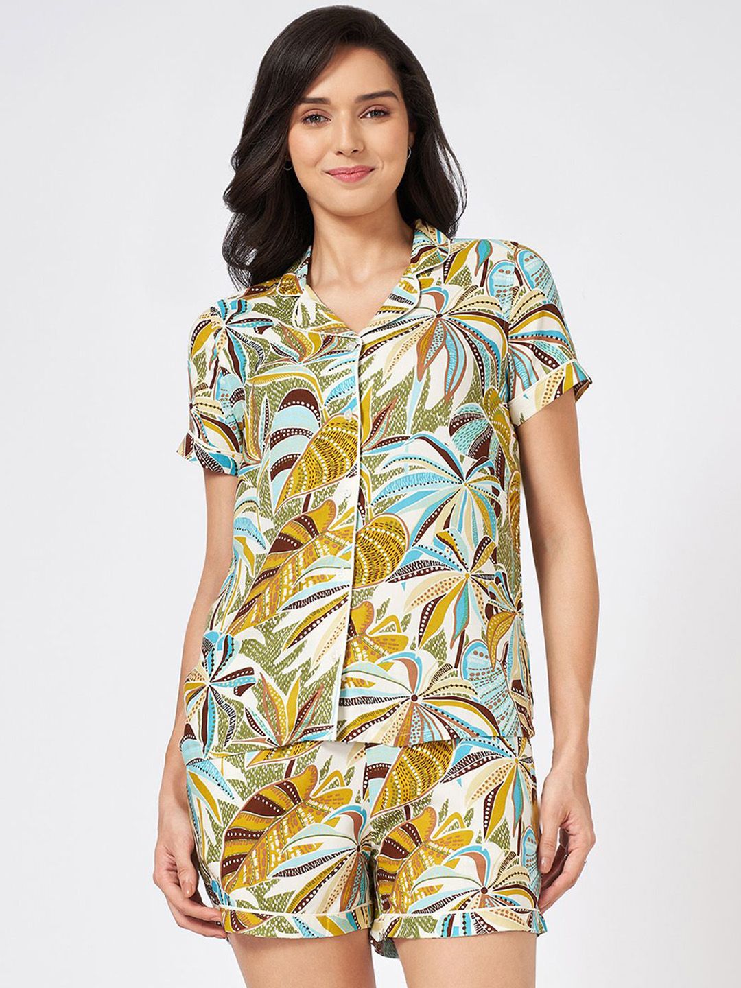 Dreamz by Pantaloons Women Printed Night suit