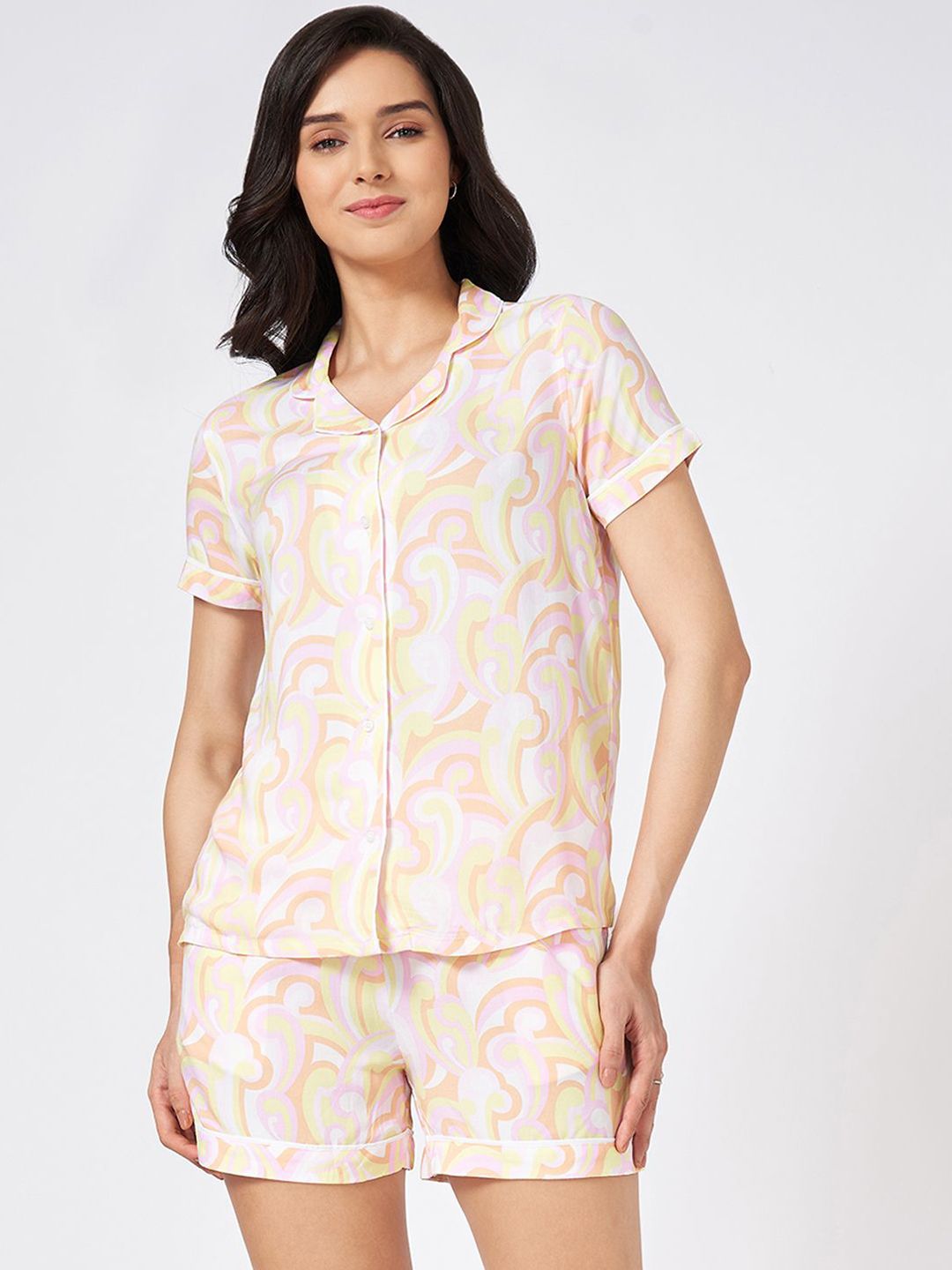 Dreamz by Pantaloons Women Printed Night suit