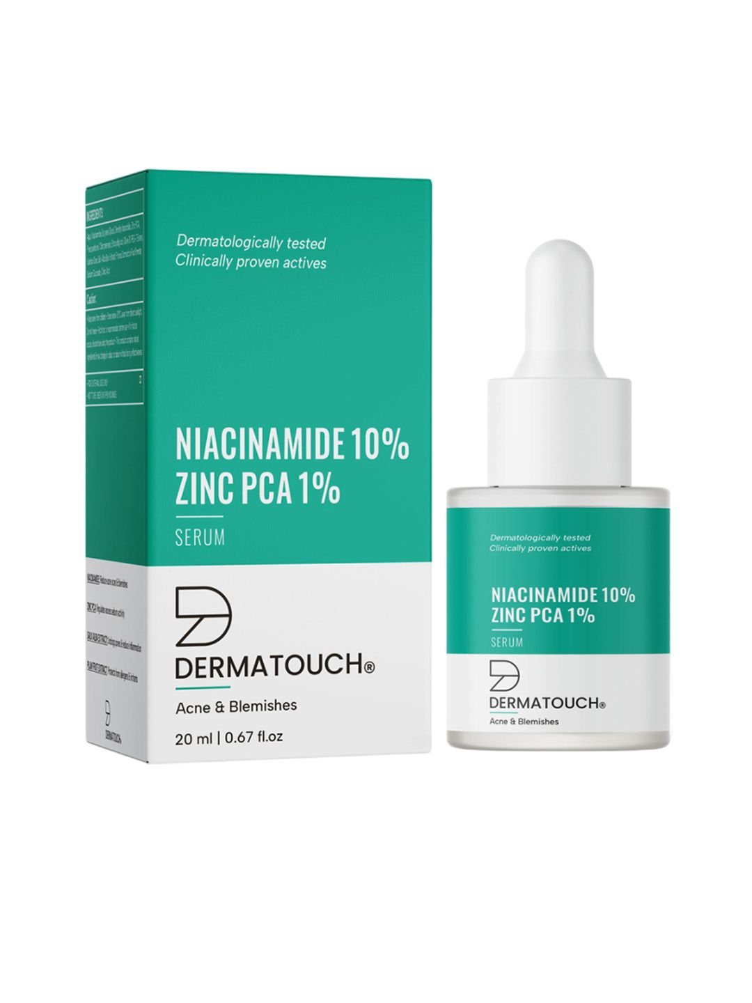 Dermatouch 10% Niacinamide Serum For Acne & Blemishes - 20 ml