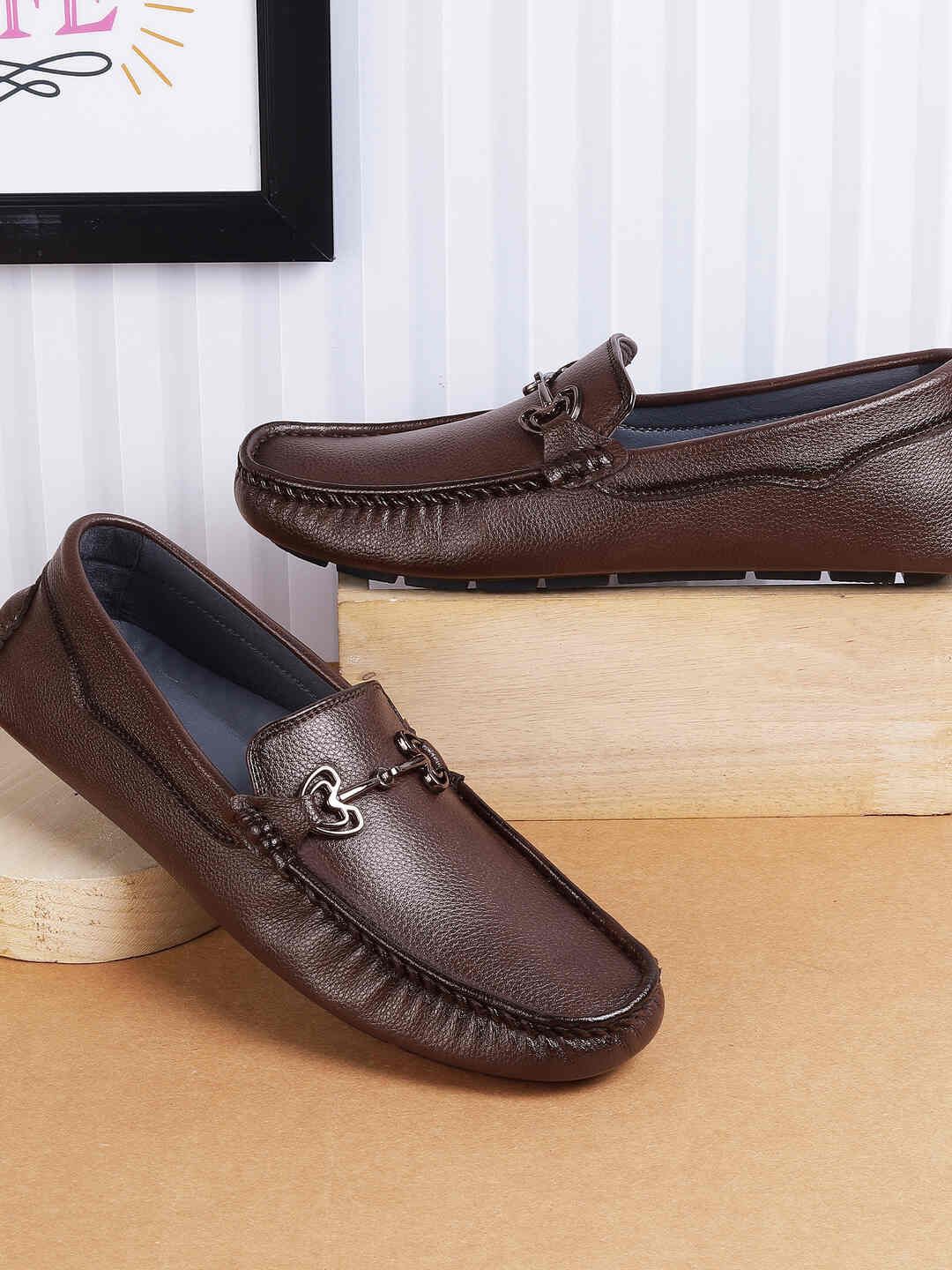 Metro Men Slip-On Driving Shoes