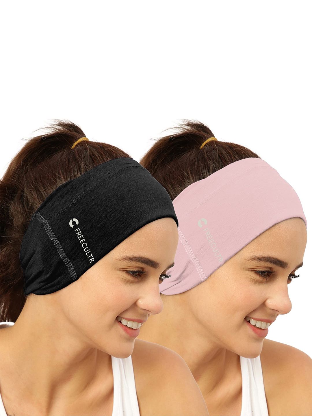 FREECULTR Pack Of 2 Unisex Bandana Headband