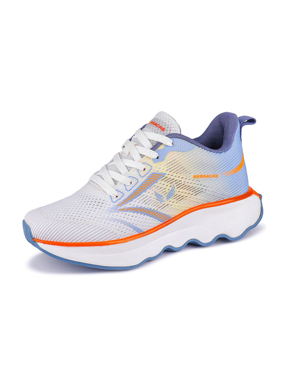 BERSACHE Men Mesh Running Non-Marking Lace-Ups Shoes