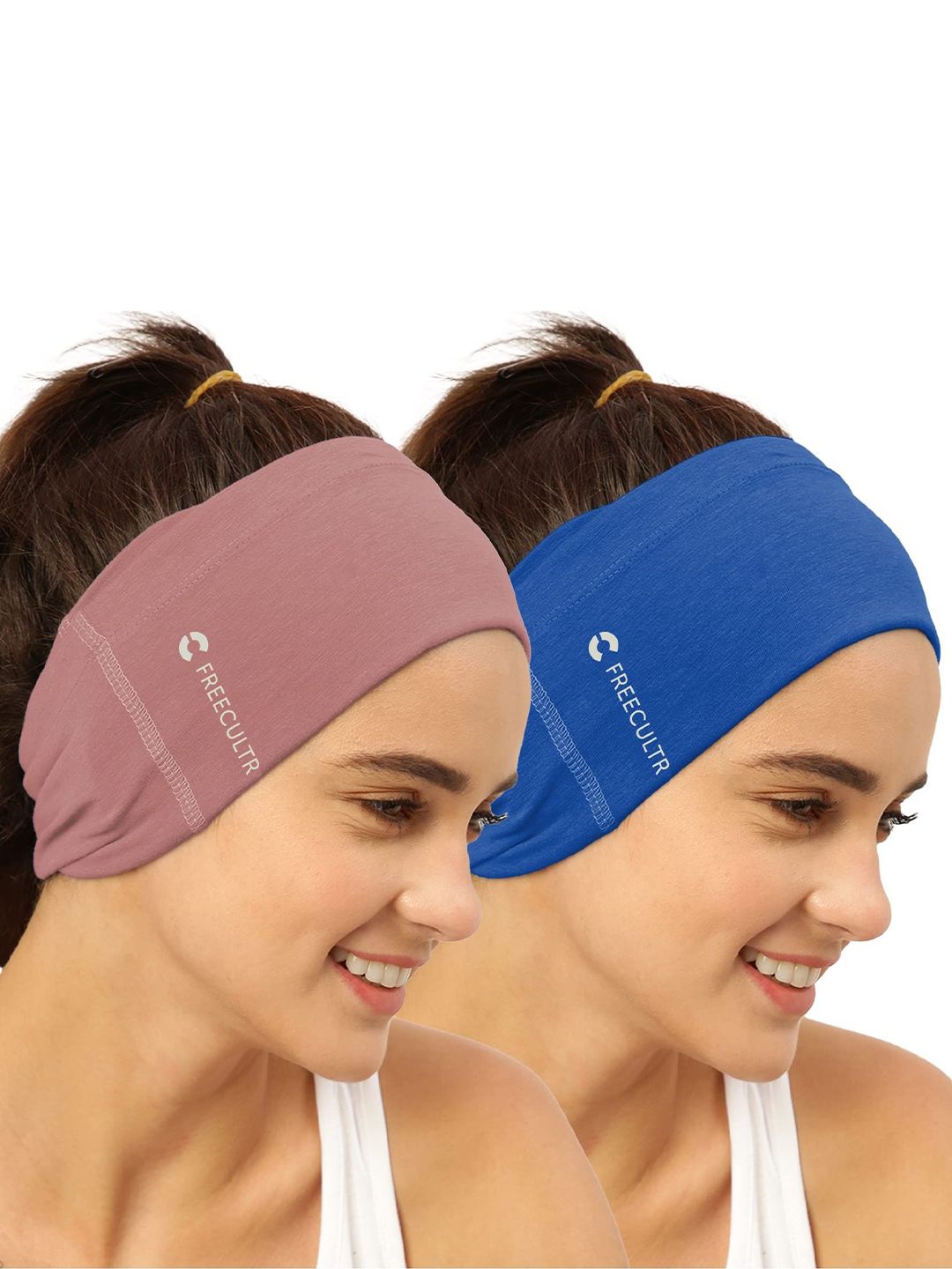 FREECULTR Unisex Pack of 2 Bandana Headband