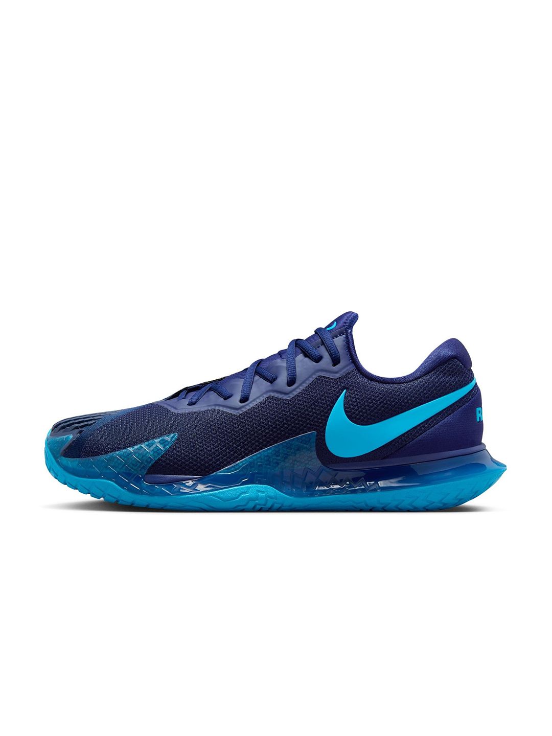 Nike テニスシューズ RFロゴ入り ブルー Buy Nike Men Court Zoom Vapor Cage 4 Rafa Lace-Ups Tennis Sports