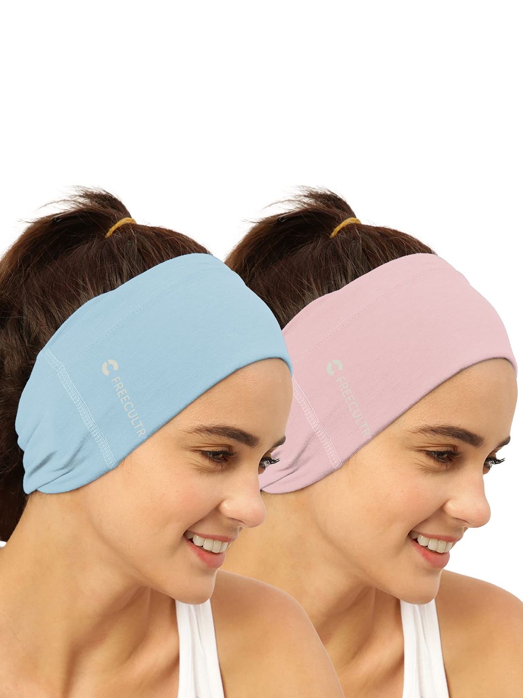 FREECULTR Pack Of 2 Unisex Bandana Headband