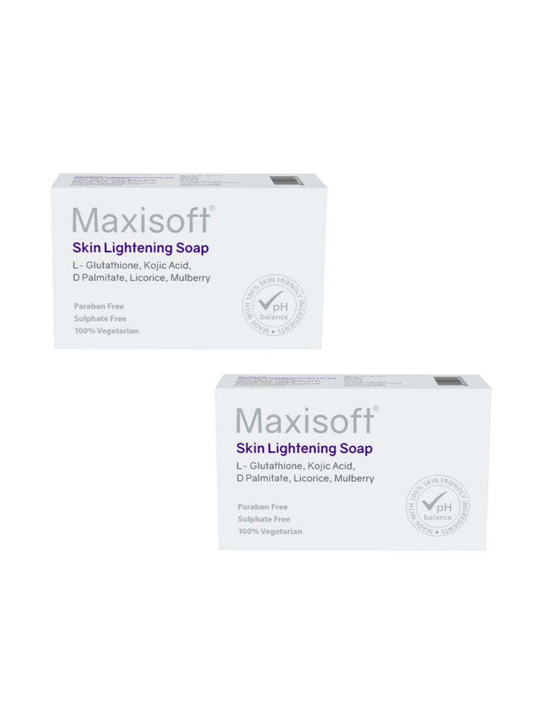 Maxisoft Pack Of 2 Skin Lightening Soap 100 gm