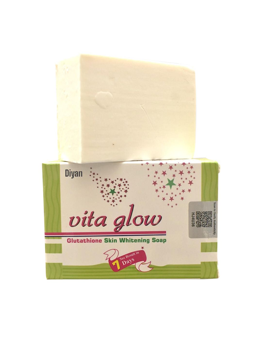 vita glow glutathione soap vita glow skin whitening soap (135 g) main image 0