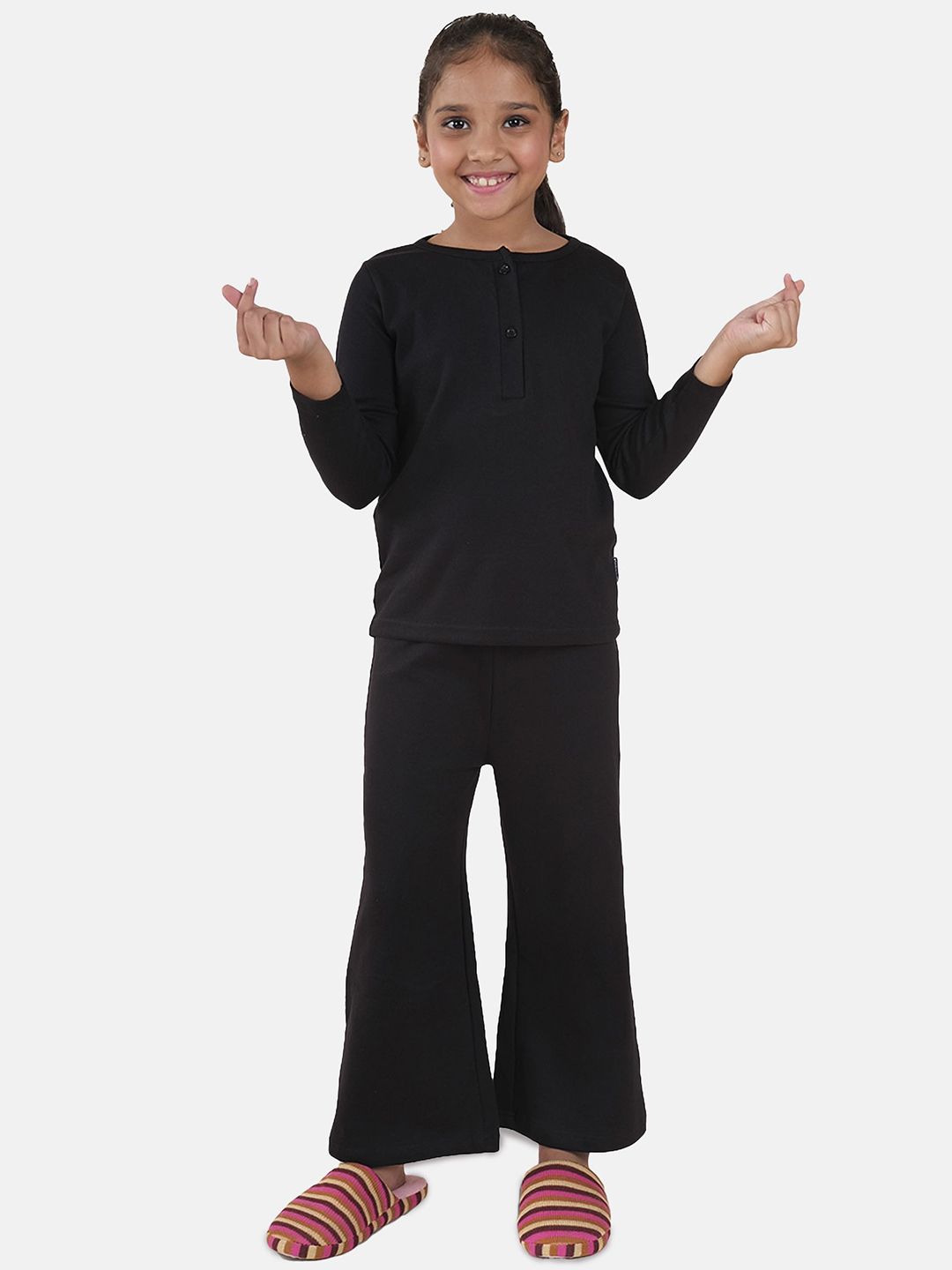 KiddoPanti Girls Night suit