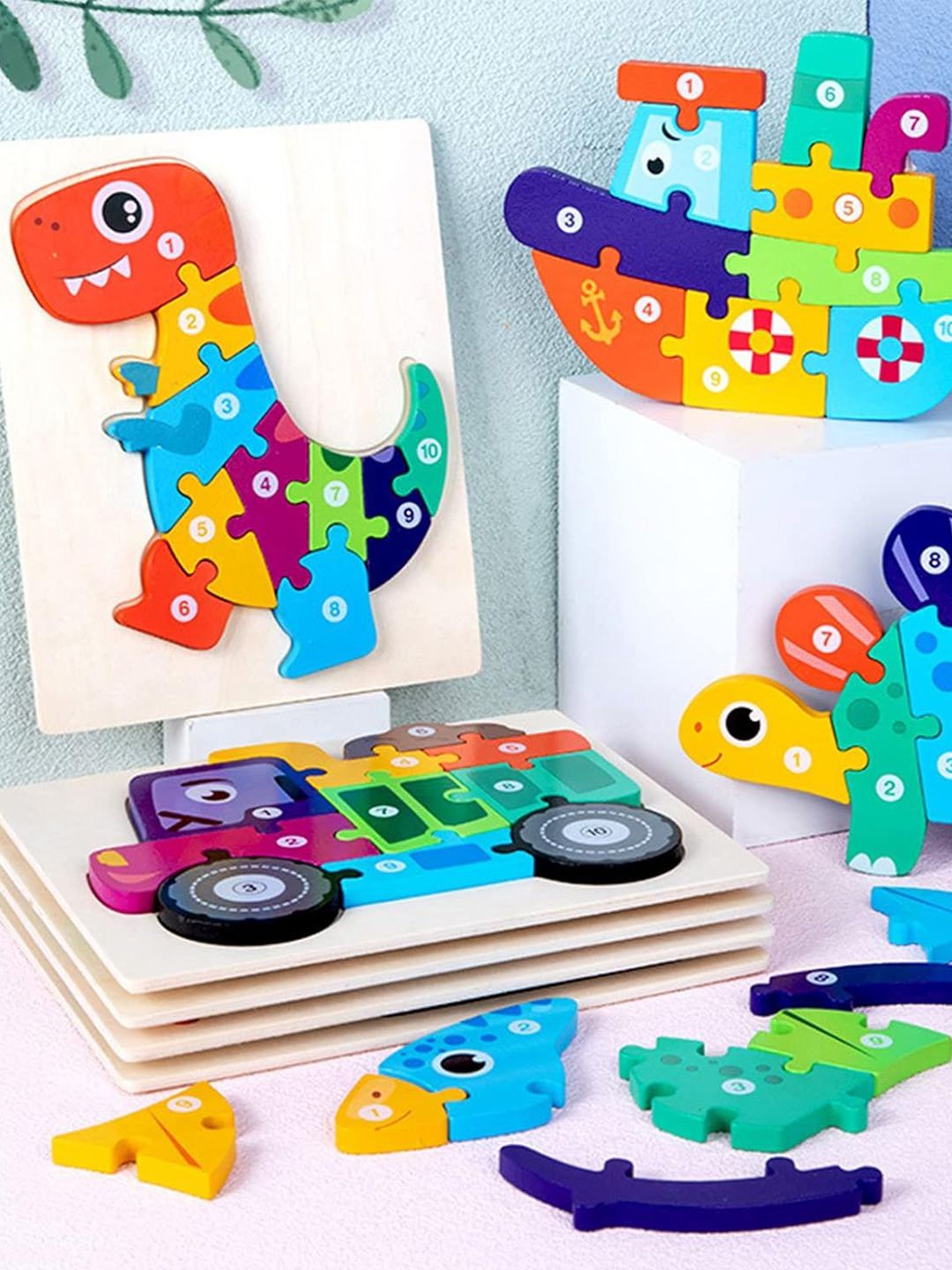 MUREN Non-Allergic Puzzles Activity Toys and Games