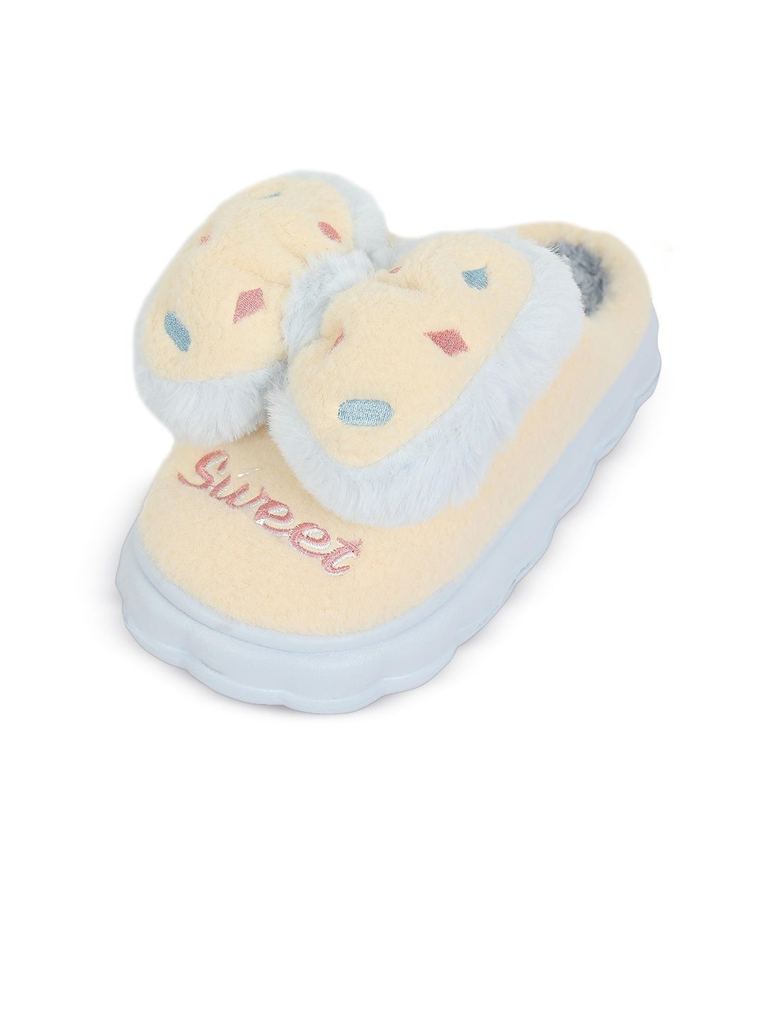 FabSeasons Women Room Cozy Fur Slippers / flip flops for Women & Girls .