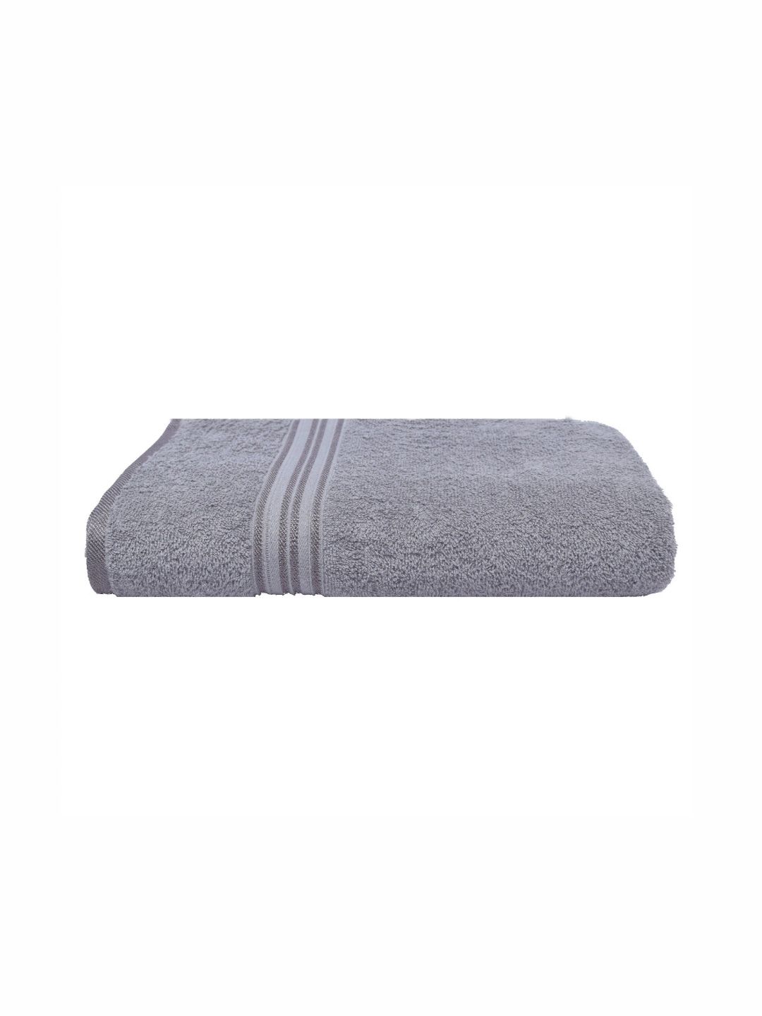 Aura Grey Pure Cotton 400 GSM Bath Towel