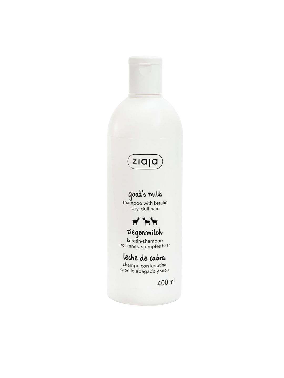 Ziaja Goat's Milk Shampoo- 400ml