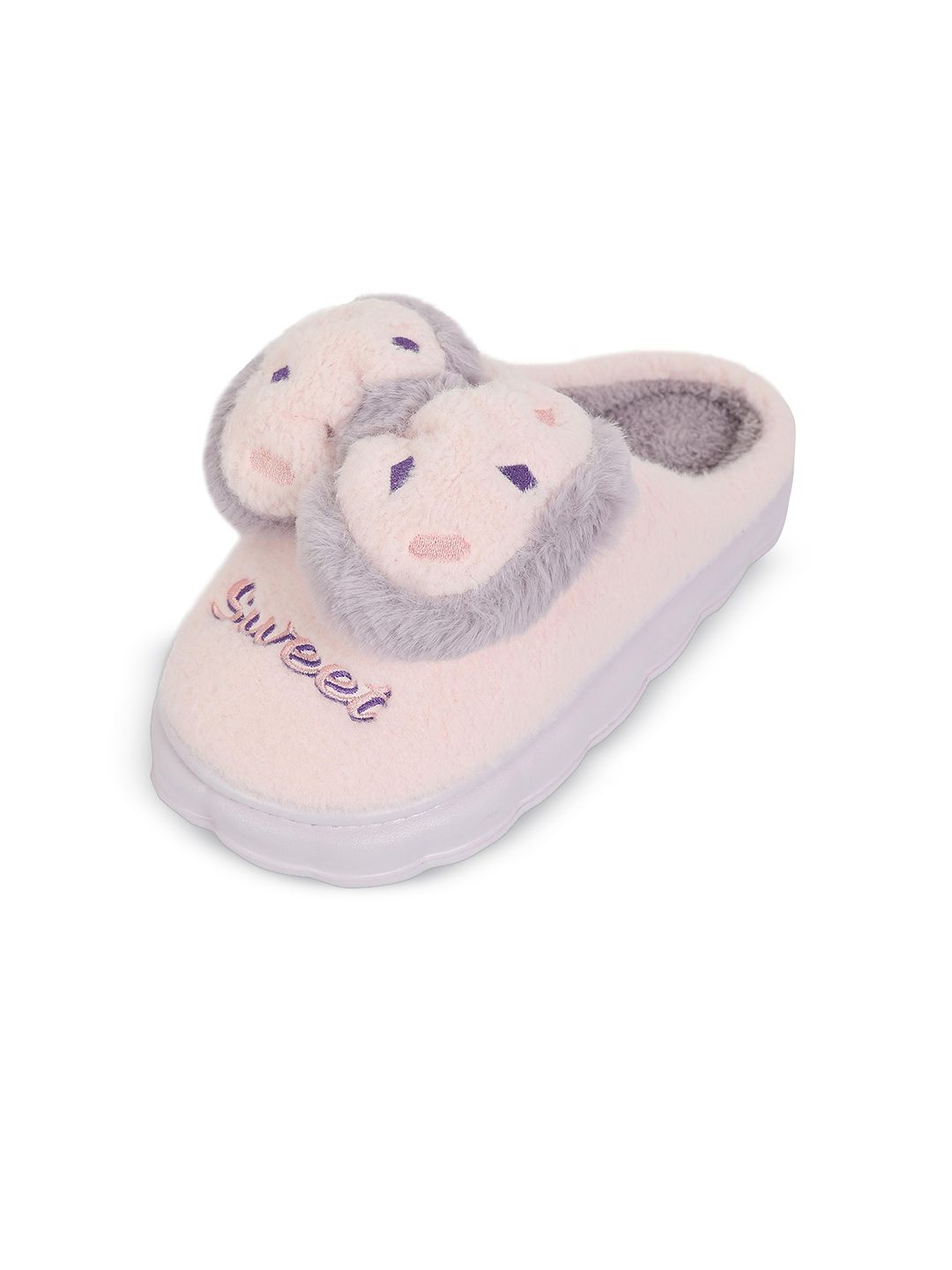 FabSeasons Women Room Slippers Cozy Fur Slippers / flip flops for Women & Girls