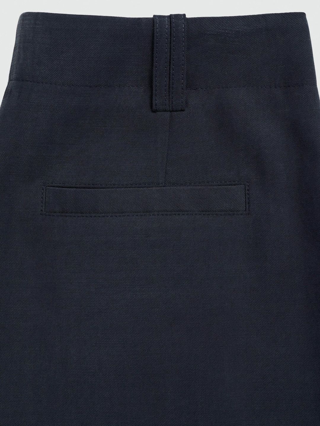 Pleated Mid-Rise Shorts