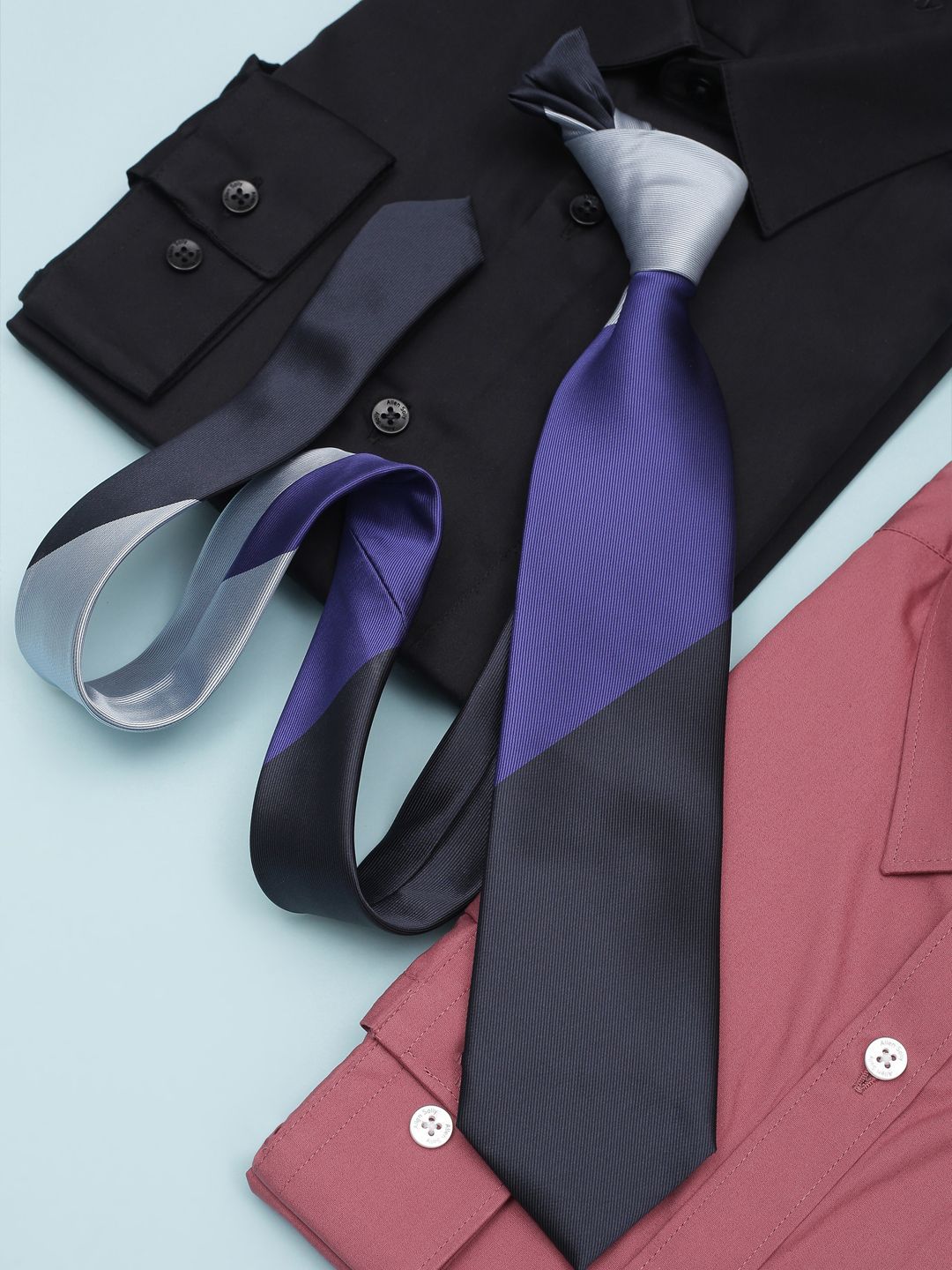 Allen Solly Men Colourblocked Broad Tie
