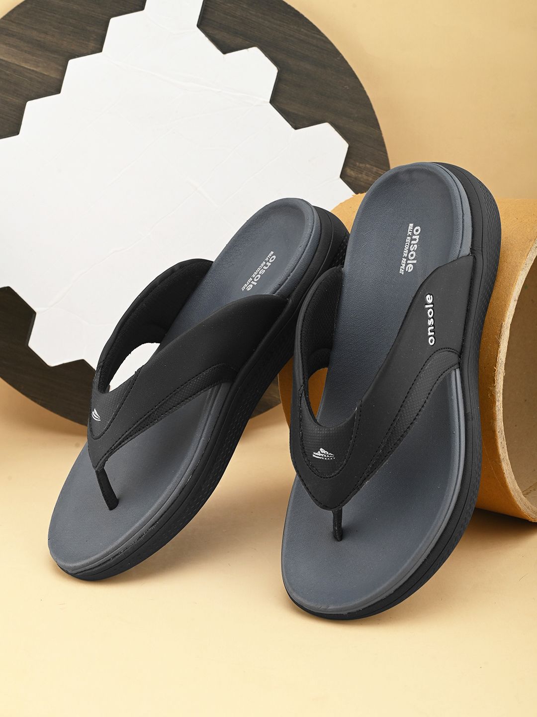 ONSOLE Men Slip-On Flip Flops