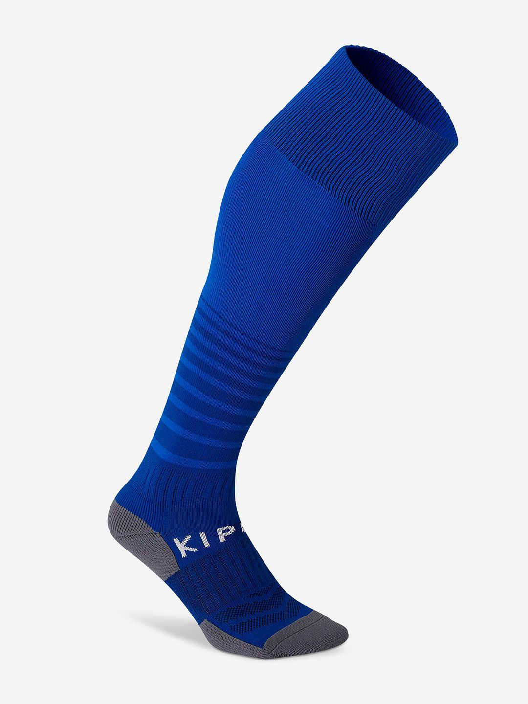 Kipsta By Decathlon Men Striped Calf-Length Socks