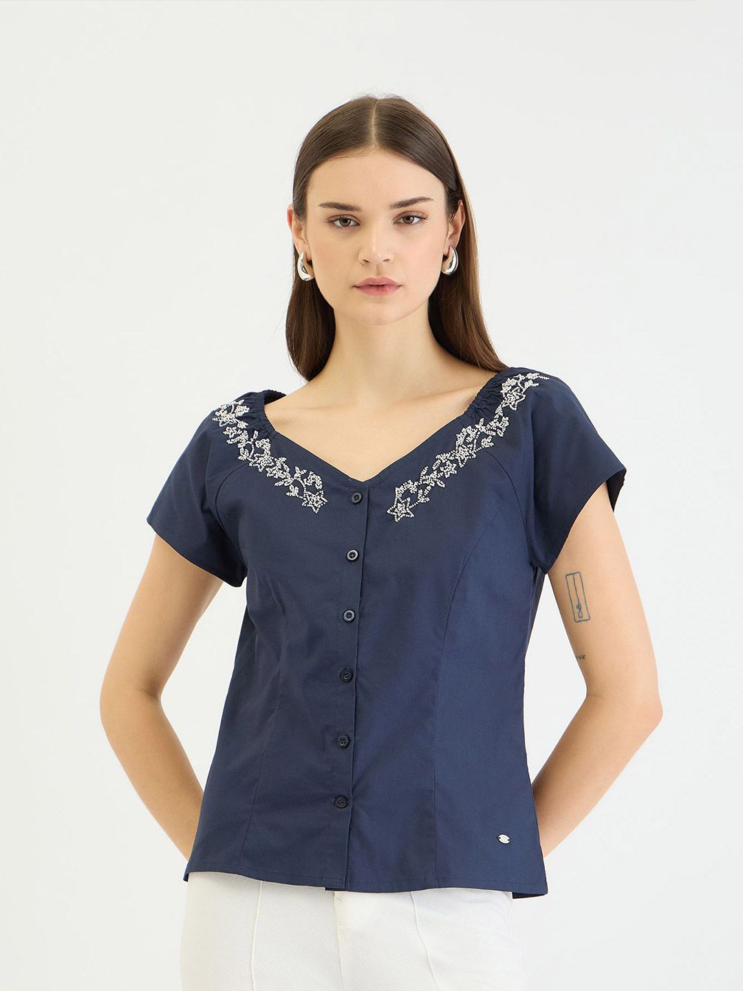 Elle Black Tops - Buy Elle Black Tops online in India
