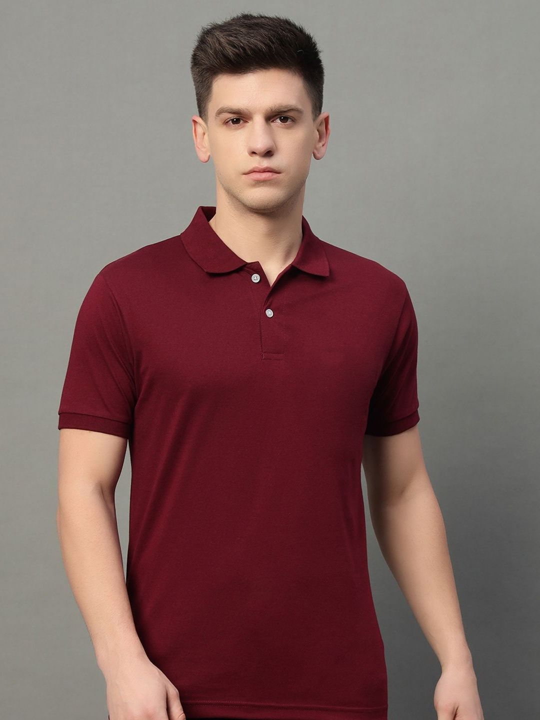 SZN Men Polo Collar Pockets T-shirt