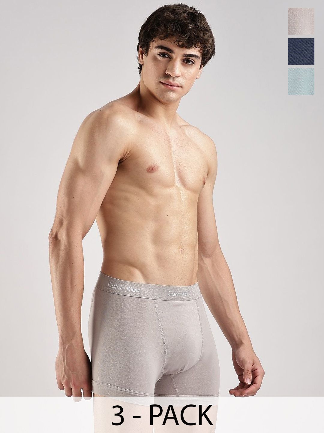 Calvin Klein Underwear Men Pack Of 3 Low Rise Trunk U2662920