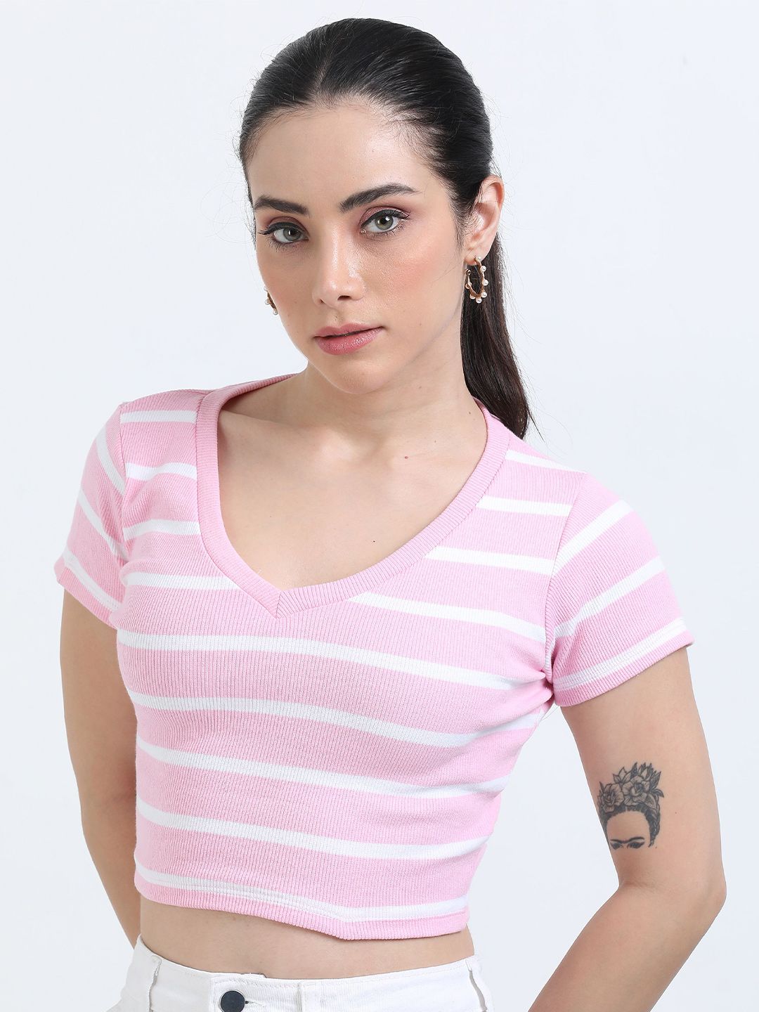 CORSICA CORSICA Women Cotton Crop Top