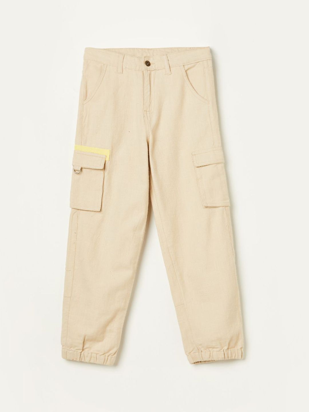 Fame Forever by Lifestyle Boys Regular Fit Cotton Cargos Trousers