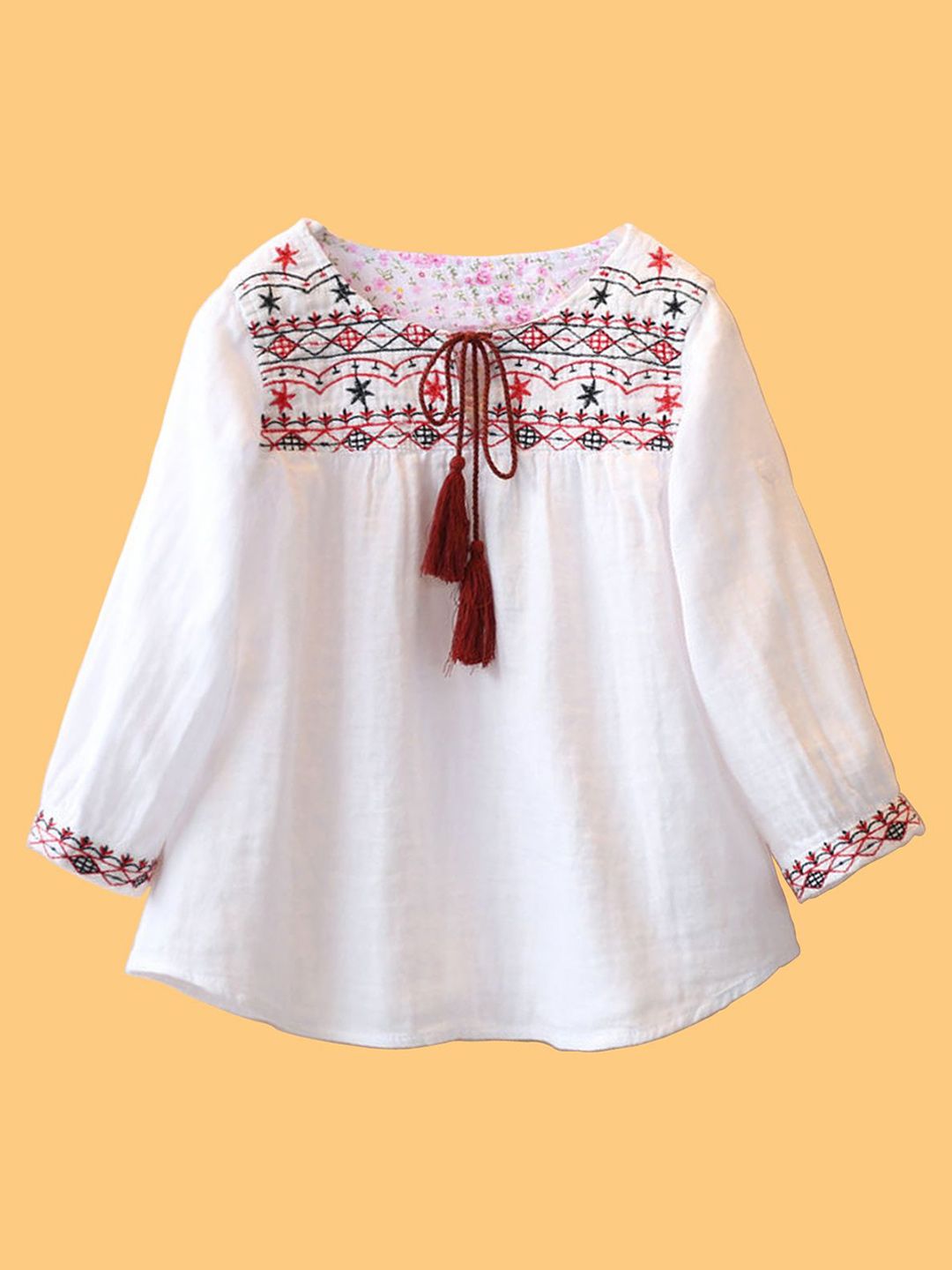 Wommaniya Impex Embroidered Top